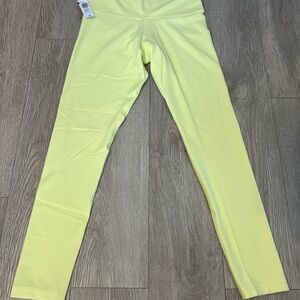 Tna Yellow Leggings Hi-Rise Ankle